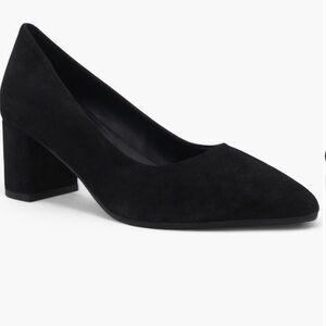 AQUATALIA Kari Waterproof Pointed Toe Suede Pumps Shoes 40 NEW